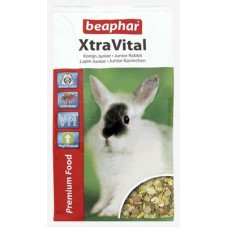  Beaphar Xtra Vital Junior - пълноценна храна за млади зайчета от най-високо качество с Витамини А и D3 2.5 кг.
